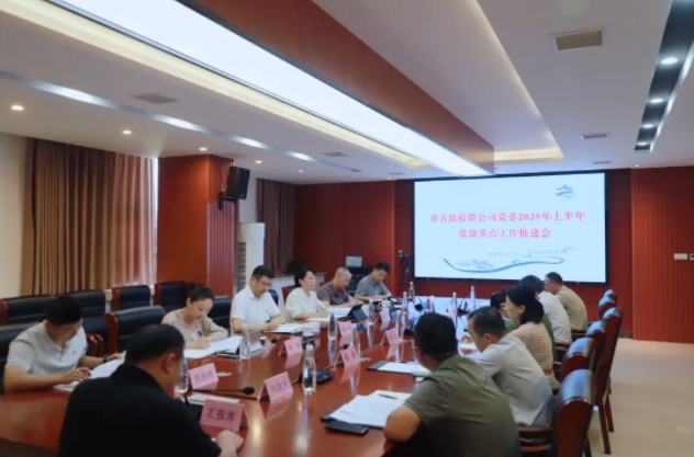 市古鎮(zhèn)投資公司召開黨建重點(diǎn)工作推進(jìn)會(huì)